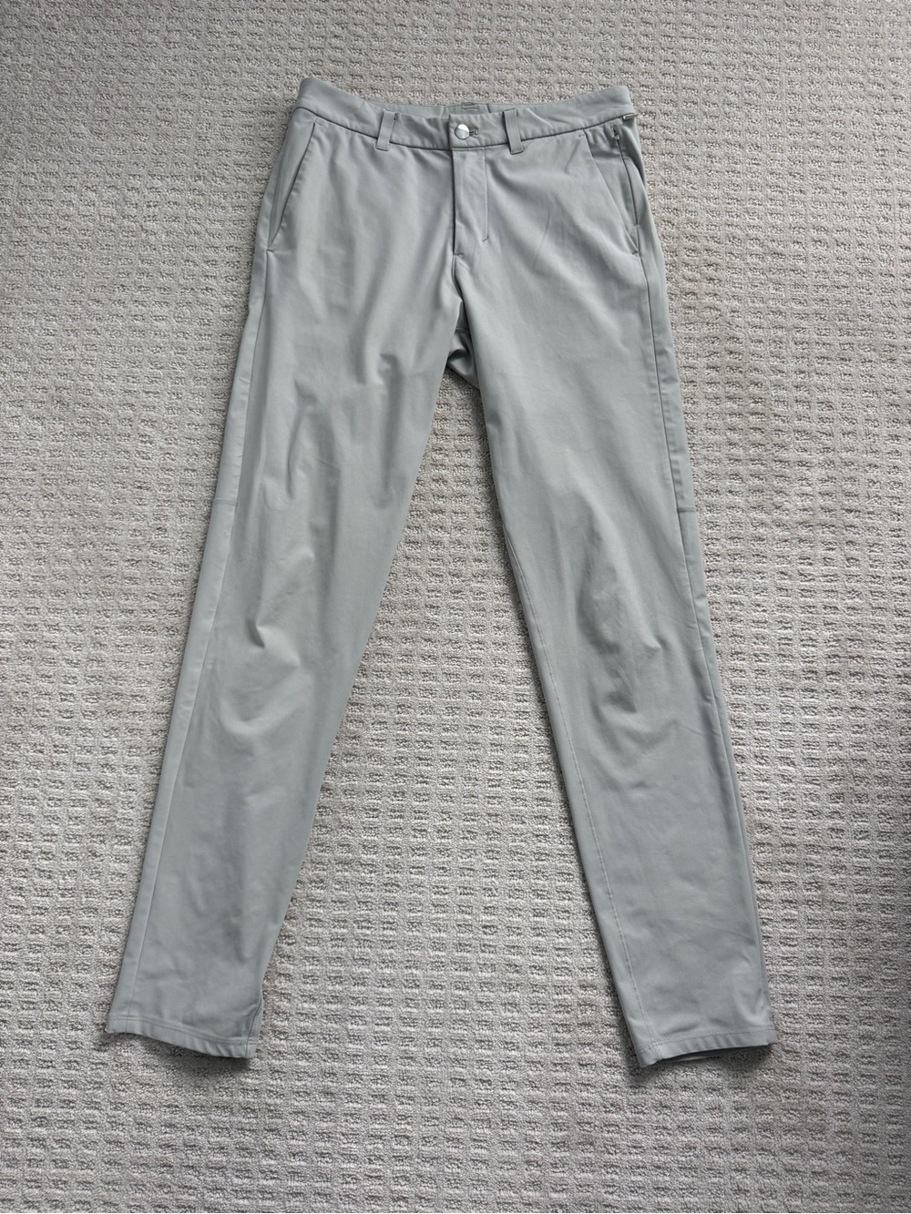 Lululemon ABC Slim-Fit Trouser, 32" Waist 30" Length Warpstreme Cream